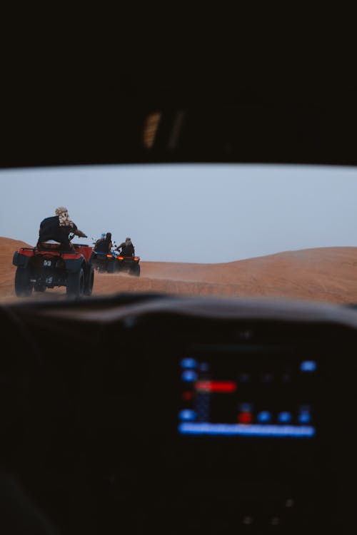 ATVs in the desert