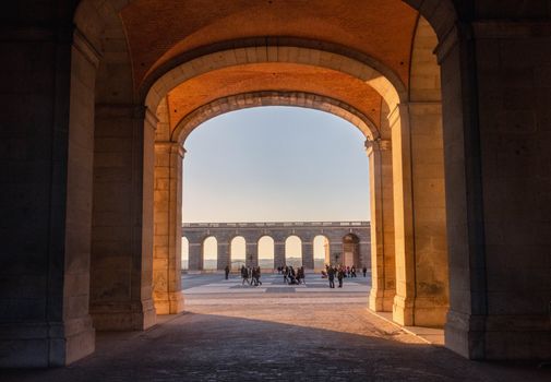 Free stock photo of arcade, arch, architecture