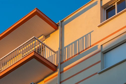 Balcony with Balustrade on House