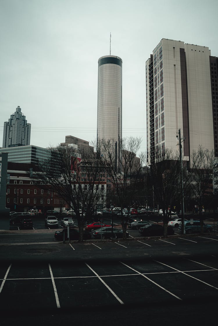 Modern Skyscrapers In Atlanta 