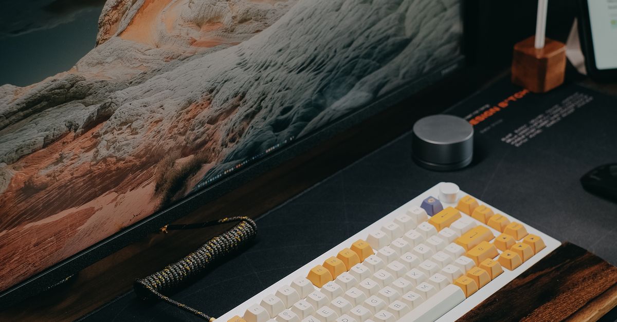 Tidy Computer Setup · Free Stock Photo