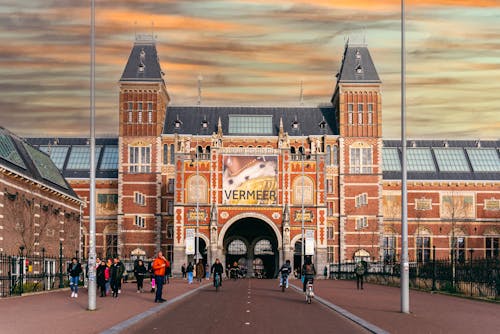 Безкоштовне стокове фото на тему «rijksmuseum, Амстердам, Будівля»