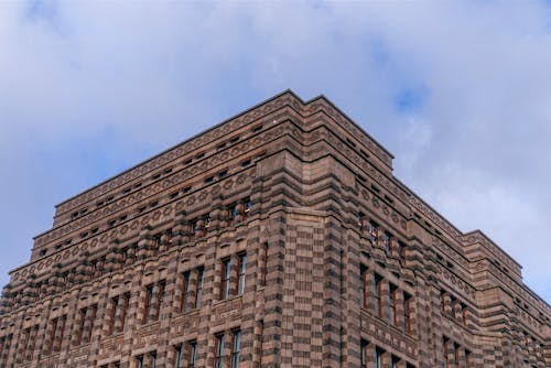 Clouds over Ornamented Building