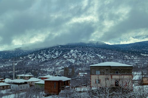 คลังภาพถ่ายฟรี ของ beyaz, dağ, dublex