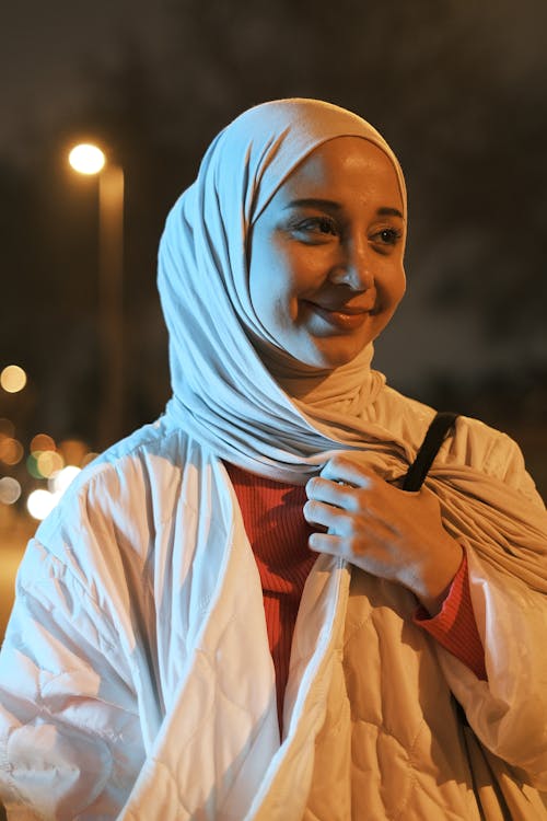 Smiling Woman in Hijab