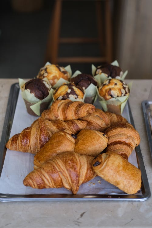 Choice of Croissants and Muffins