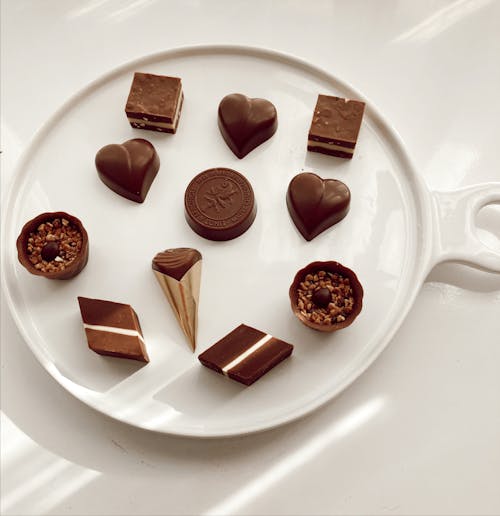 Darmowe zdjęcie z galerii z cukierki, czekoladki, deser
