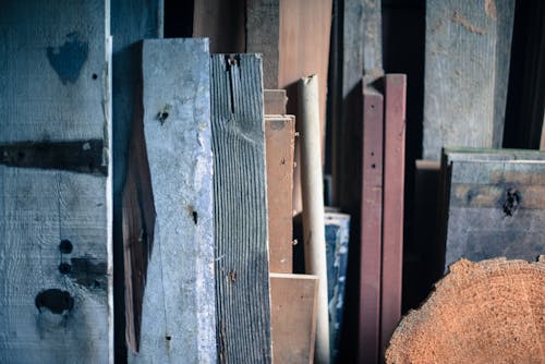 Architectural Photography of Wooden Plank