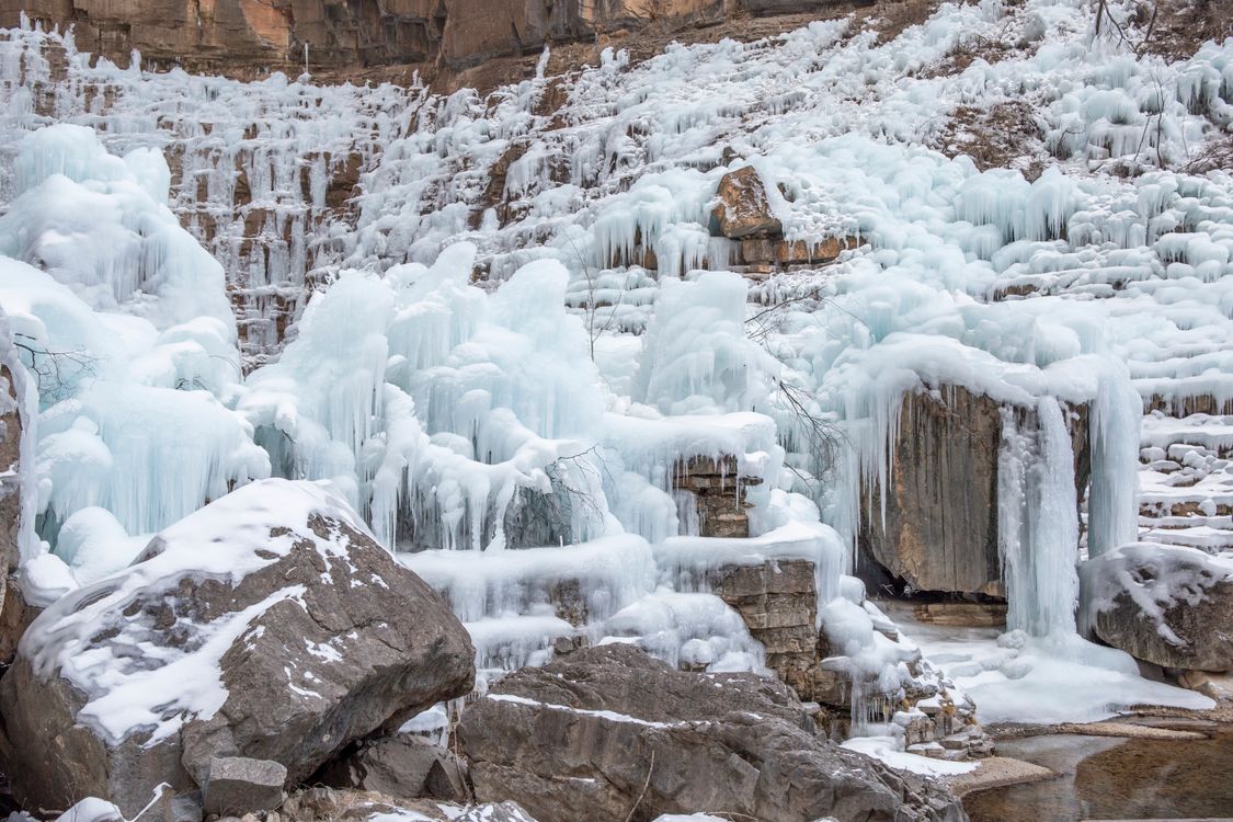 Ice In Rocks Ice and Rocks · Free Stock Photo
