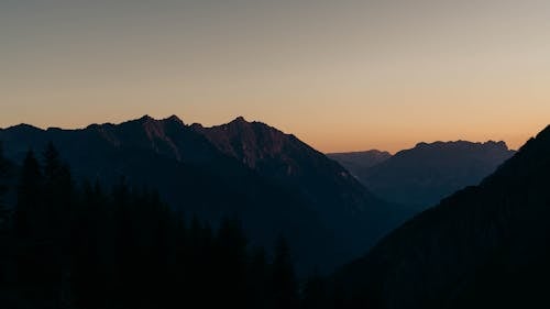 Immagine gratuita di alba, catena montuosa, crepuscolo