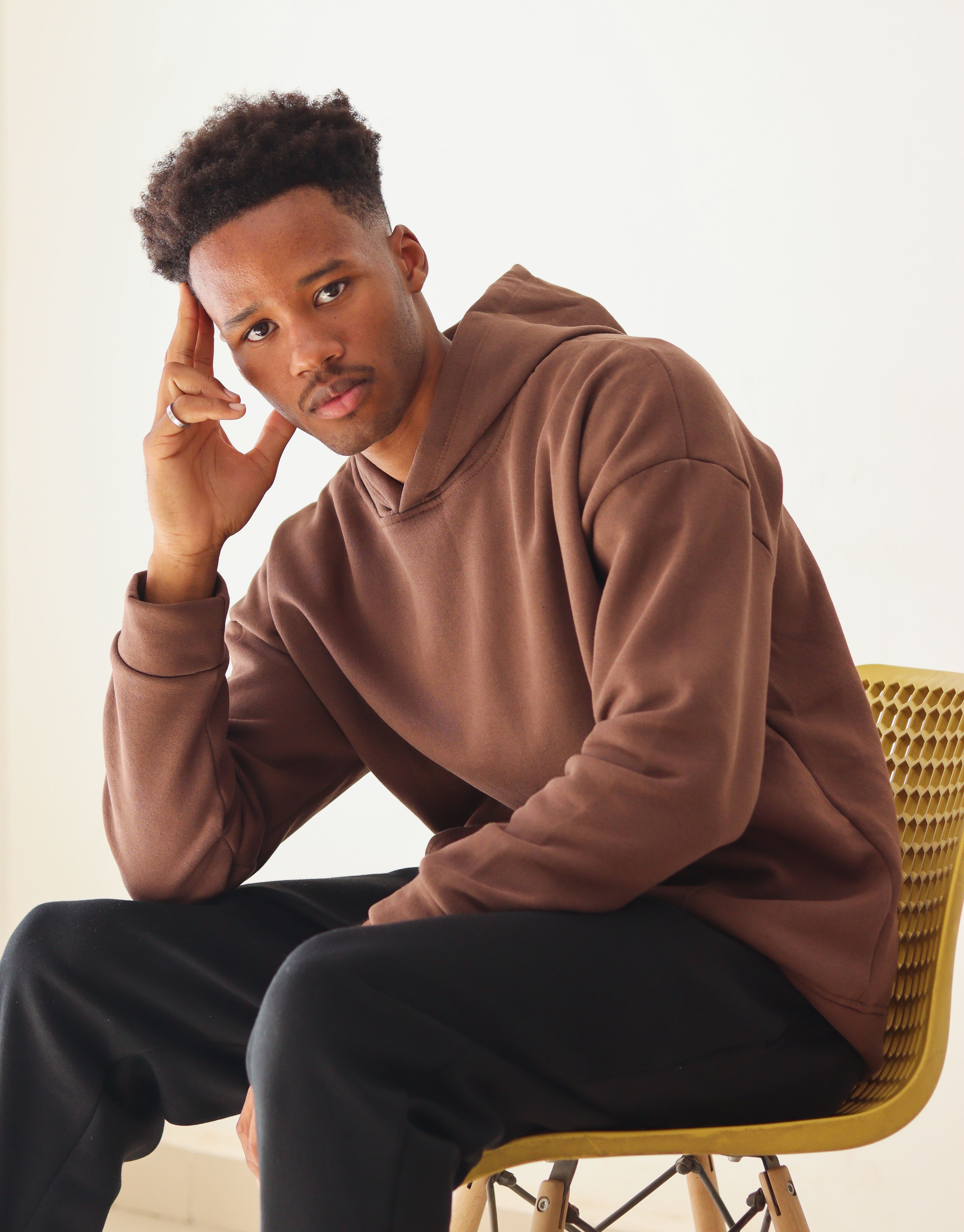 Photo of Man wearing Brown Hoodie · Free Stock Photo