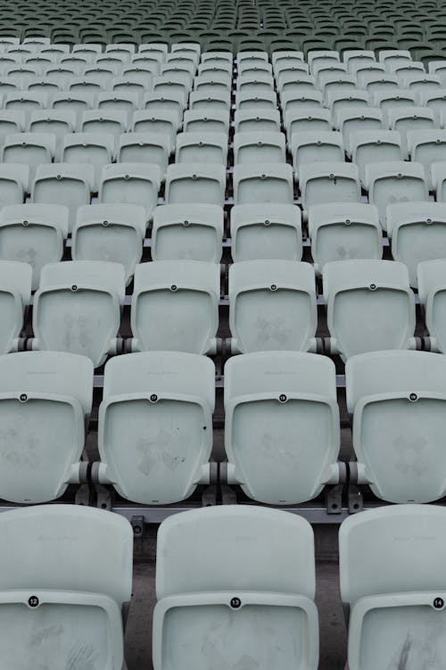 White Stadium Seats