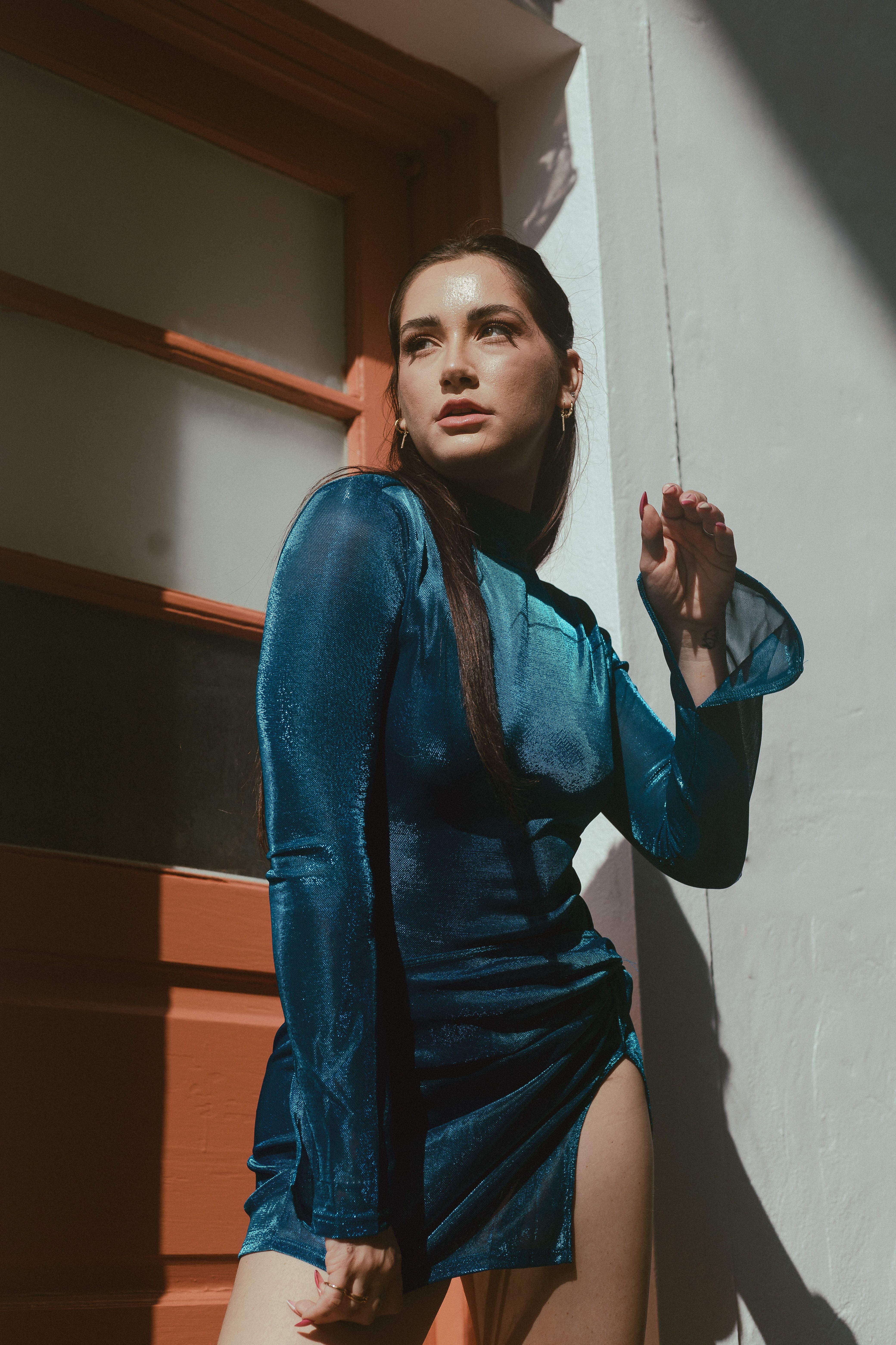 Portrait of a Woman in a Dress · Free Stock Photo
