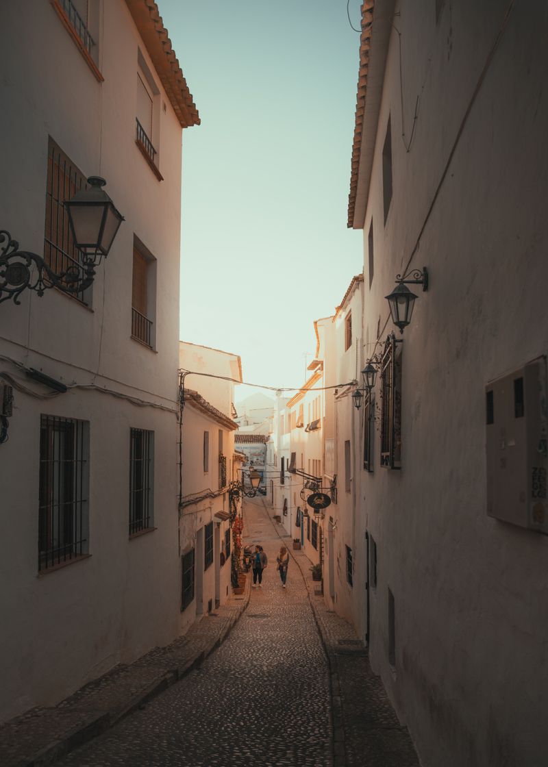 Altea Cobblestone Streets