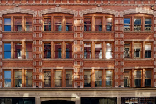 Close-up of the Tenement House Facade 