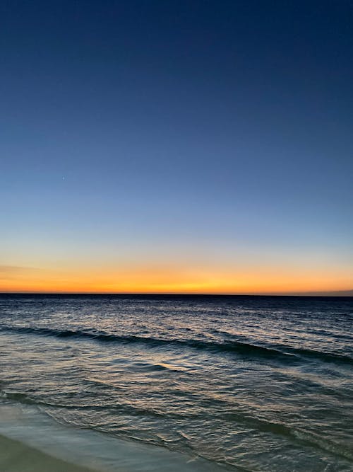 Foto profissional grátis de céu azul, horizonte, litoral