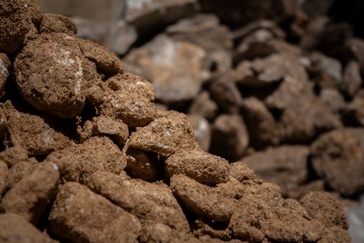 Rocks Covered in Soil