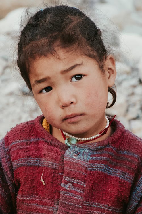Free stock photo of india, indian girl, mountains