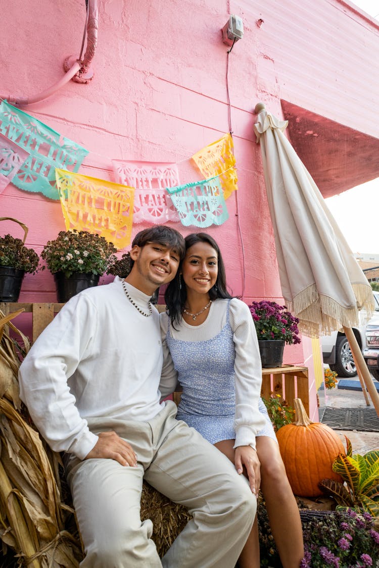 Smiling Young Couple 