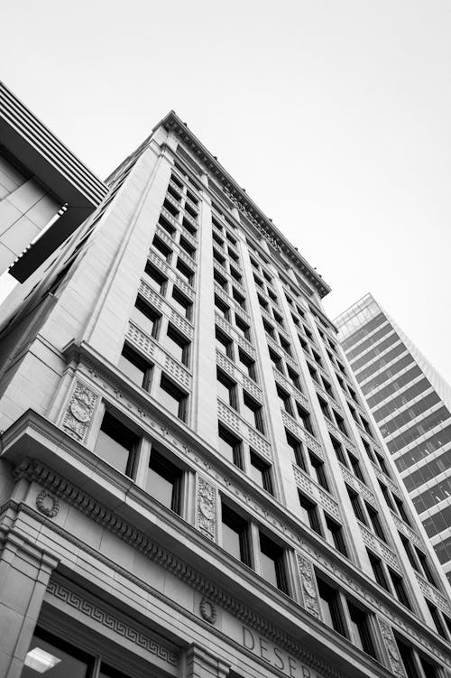 Candler Building in Atlanta in Black and White