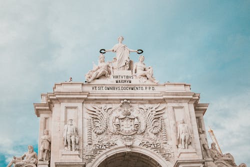 The Rua Augusta Arch in Lisbon