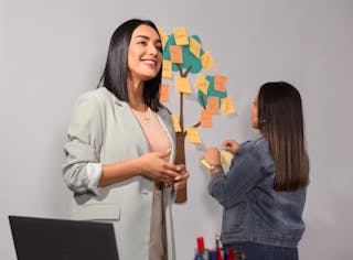 Smiling Teacher Standing