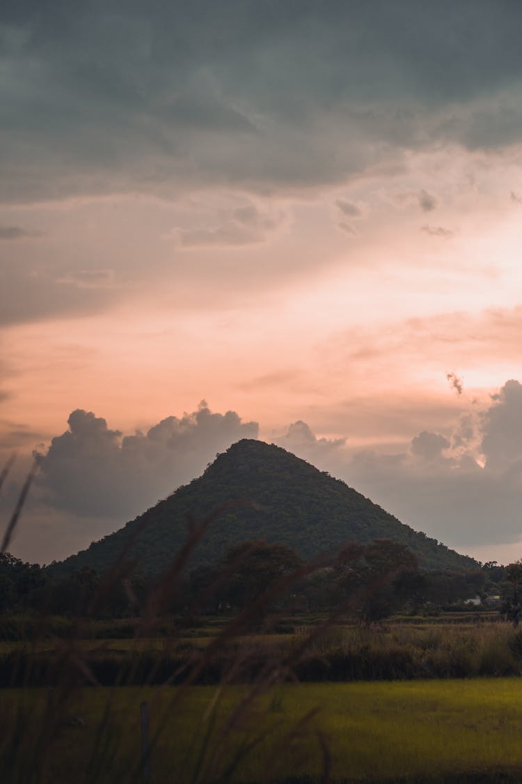 Mount Cooroy At Dawn