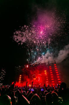 Group of People Gathering in Concert