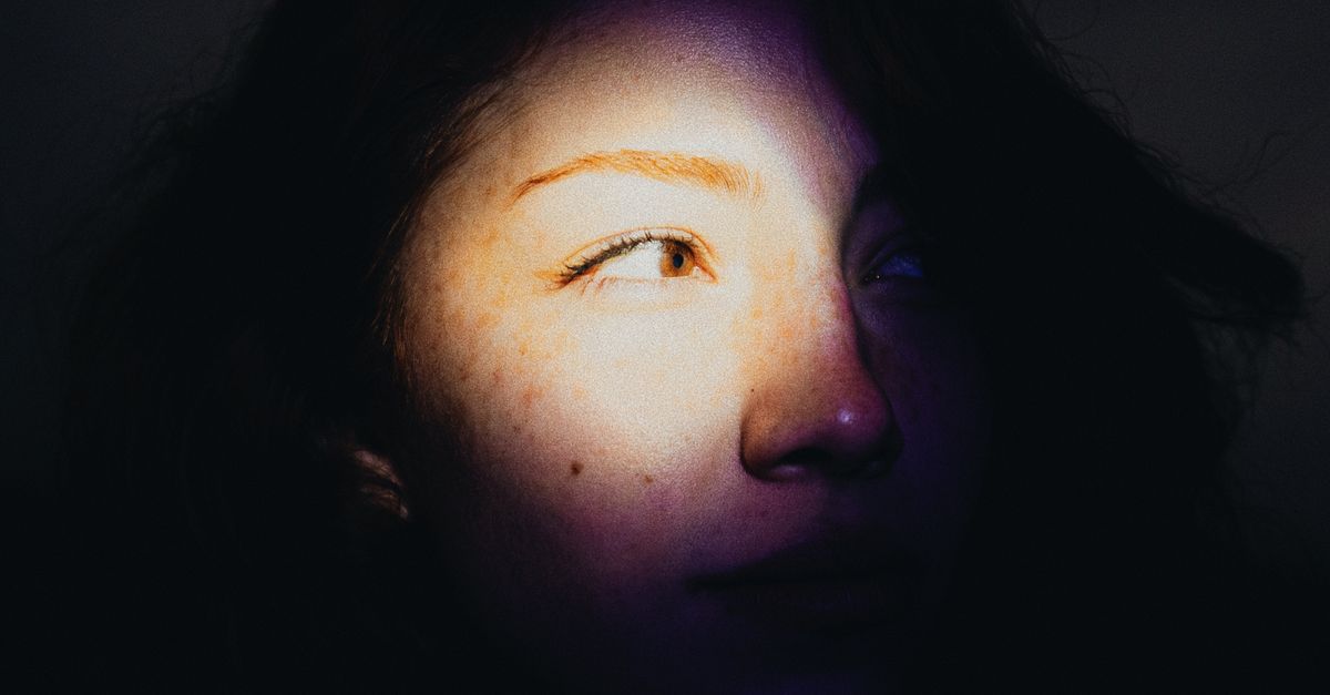 Backlit Eye Illuminated Eye of Woman · Free Stock Photo