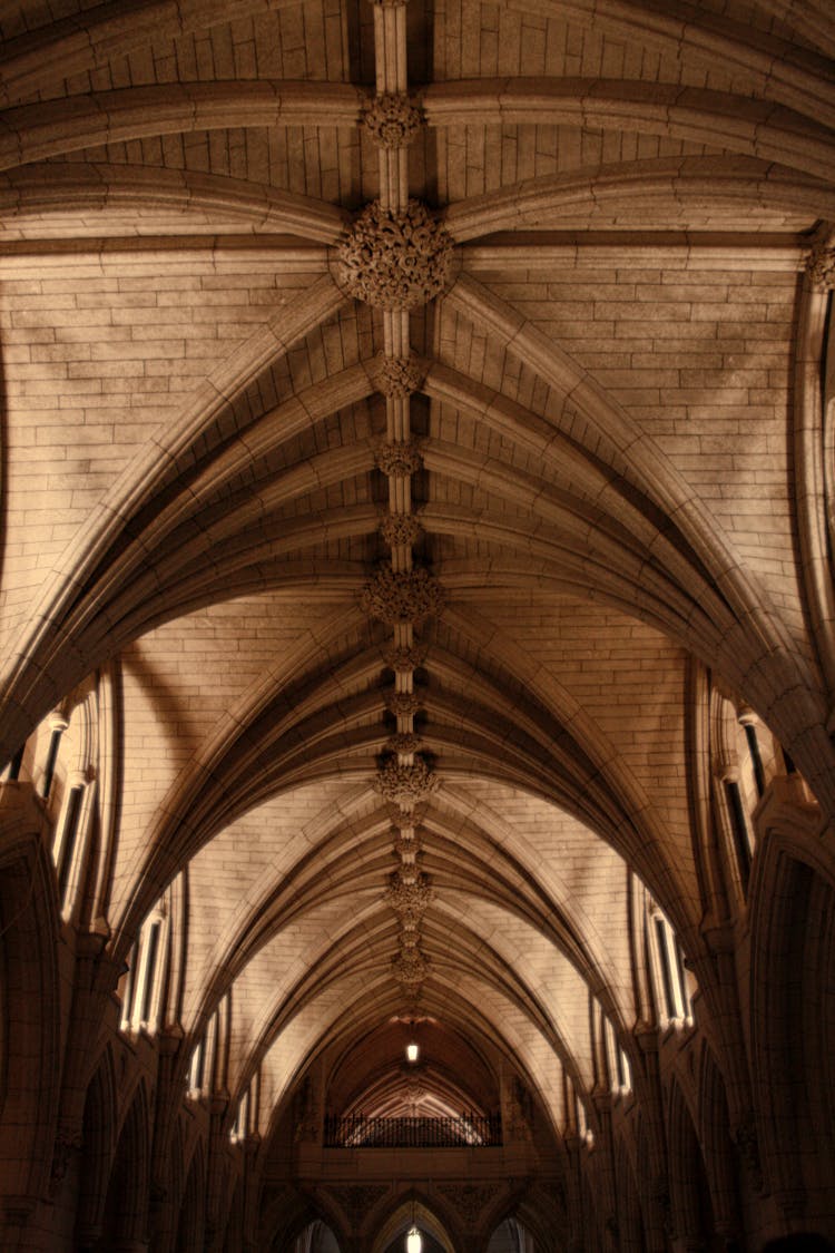 Arches On Church Ceiling