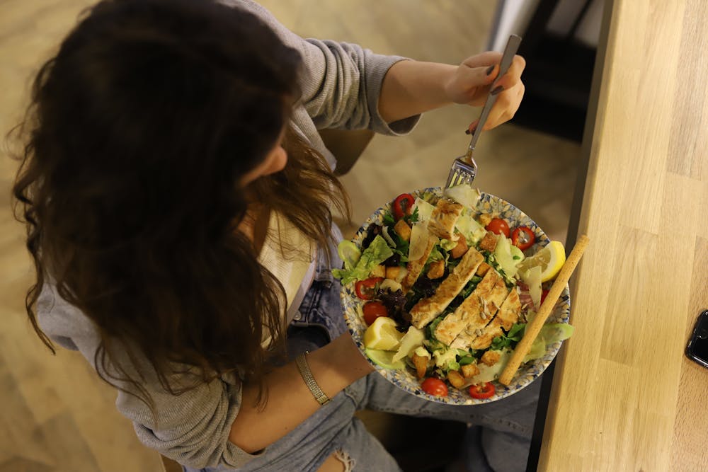 Buffalo Parmesan Air Fryer Chicken Bites