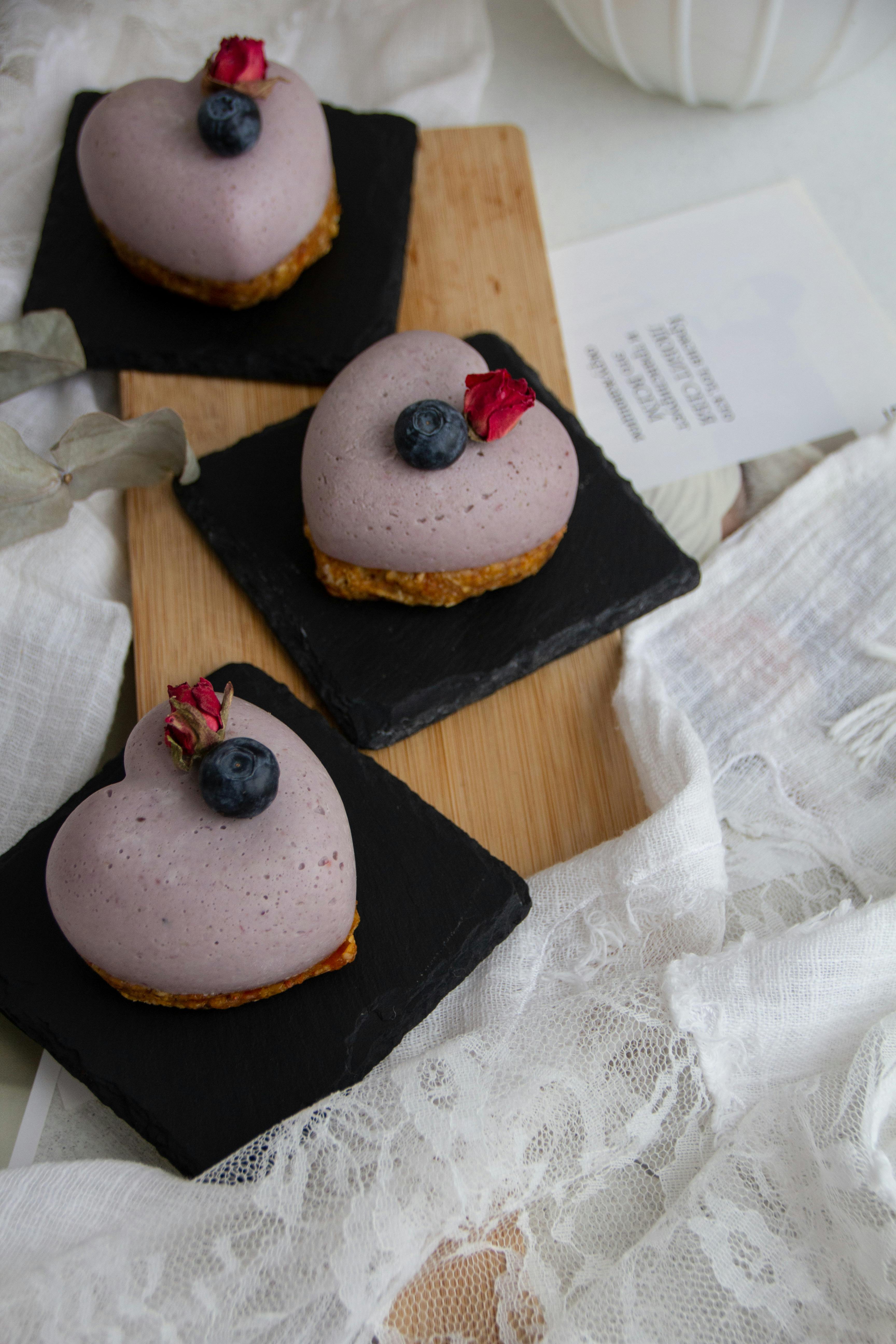 Fruit Cookies in Hearts Shapes · Free Stock Photo