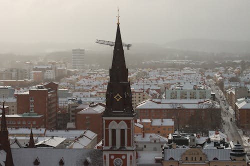 Immagine gratuita di alba, campanile, chiesa