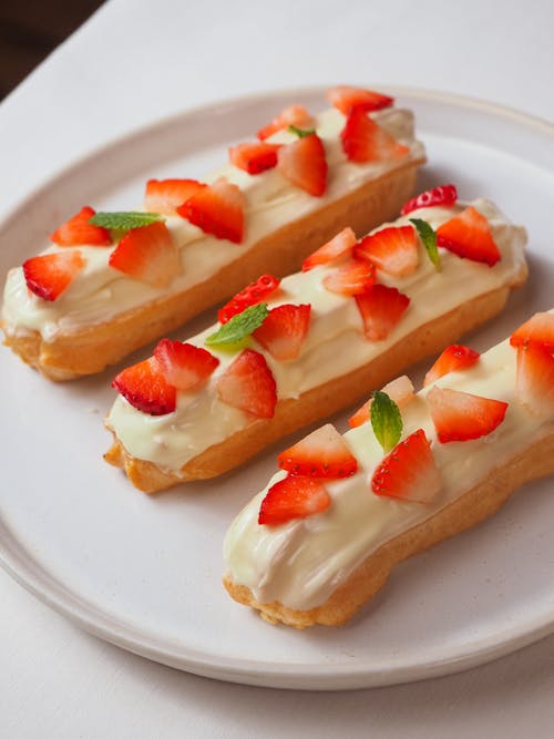 Sweet Food with Strawberries