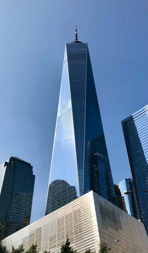 Low Angle Shot of the One World Trade Center in New York