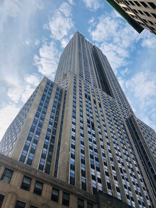 Free Low Angle Shot of the Empire State Building Stock Photo