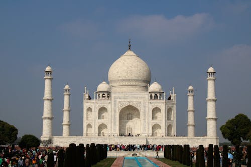 Photo of the The Taj Mahal, Agra, India 