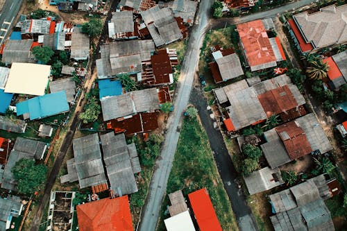 Aerial Photography of Houses