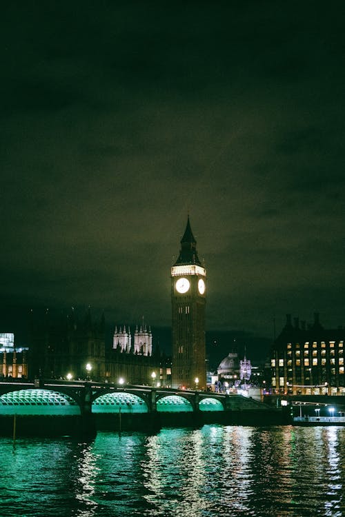 Gratis stockfoto met belicht, Big Ben, plaats