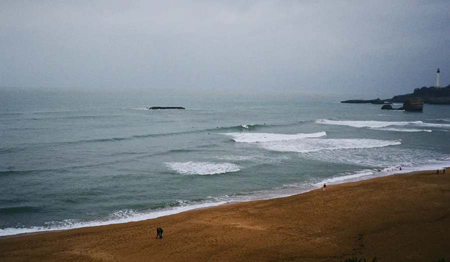 La Grande Plage et le front de mer impérial