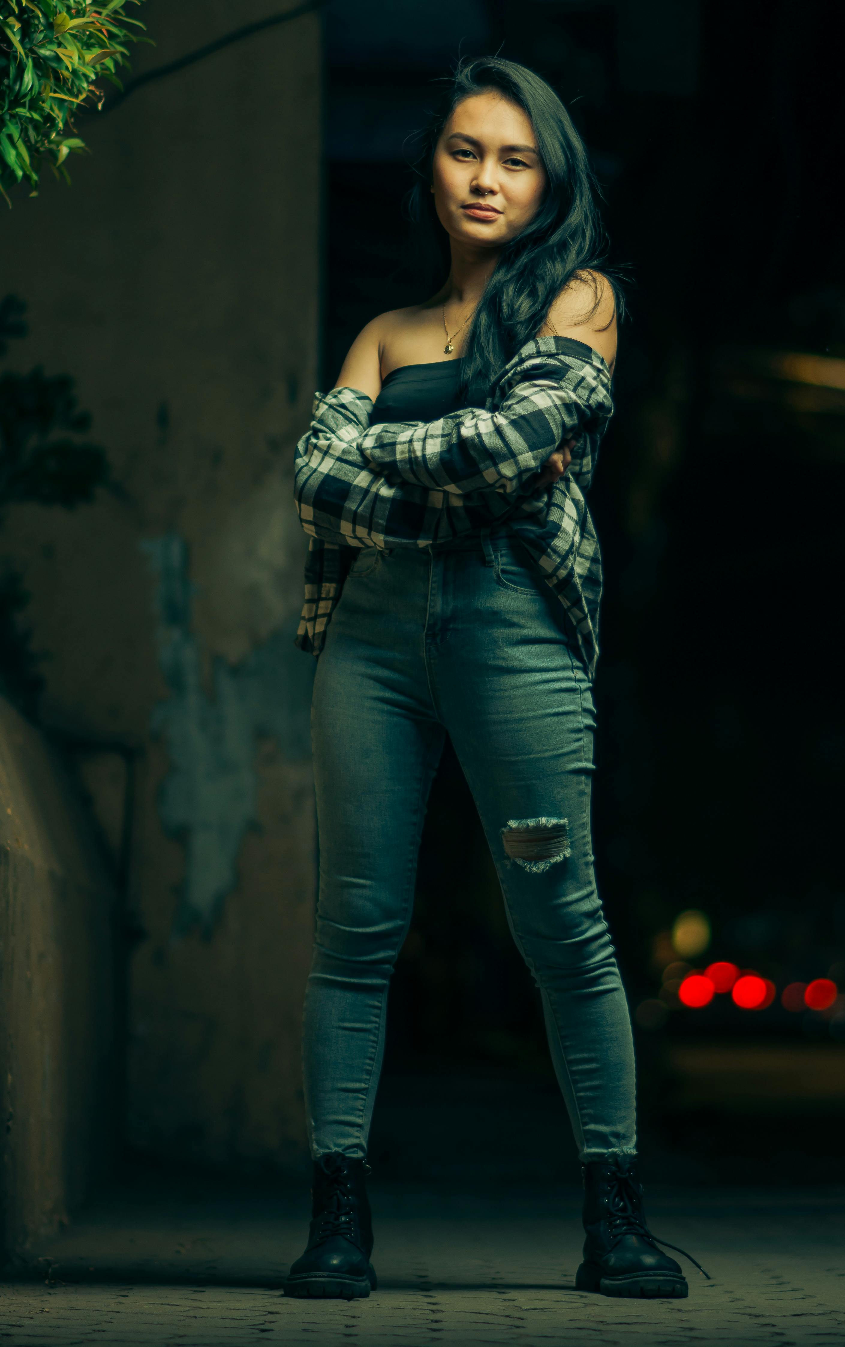 Standing Girl Whitebackground Photos, Download The BEST Free Standing ...