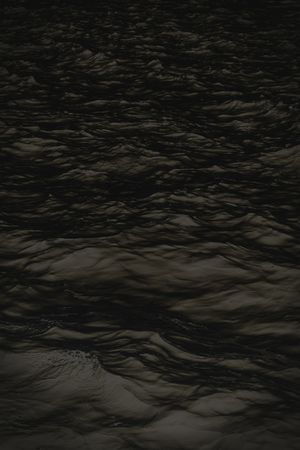 Dark ocean waves under moonlight, photo by Irem Y on Pexels