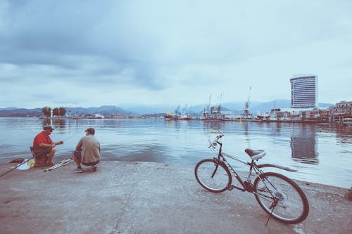 Two Men Fishing