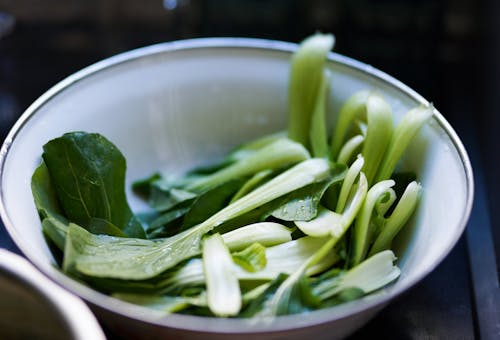 Free Green Vegetables in Bowl Stock Photo
