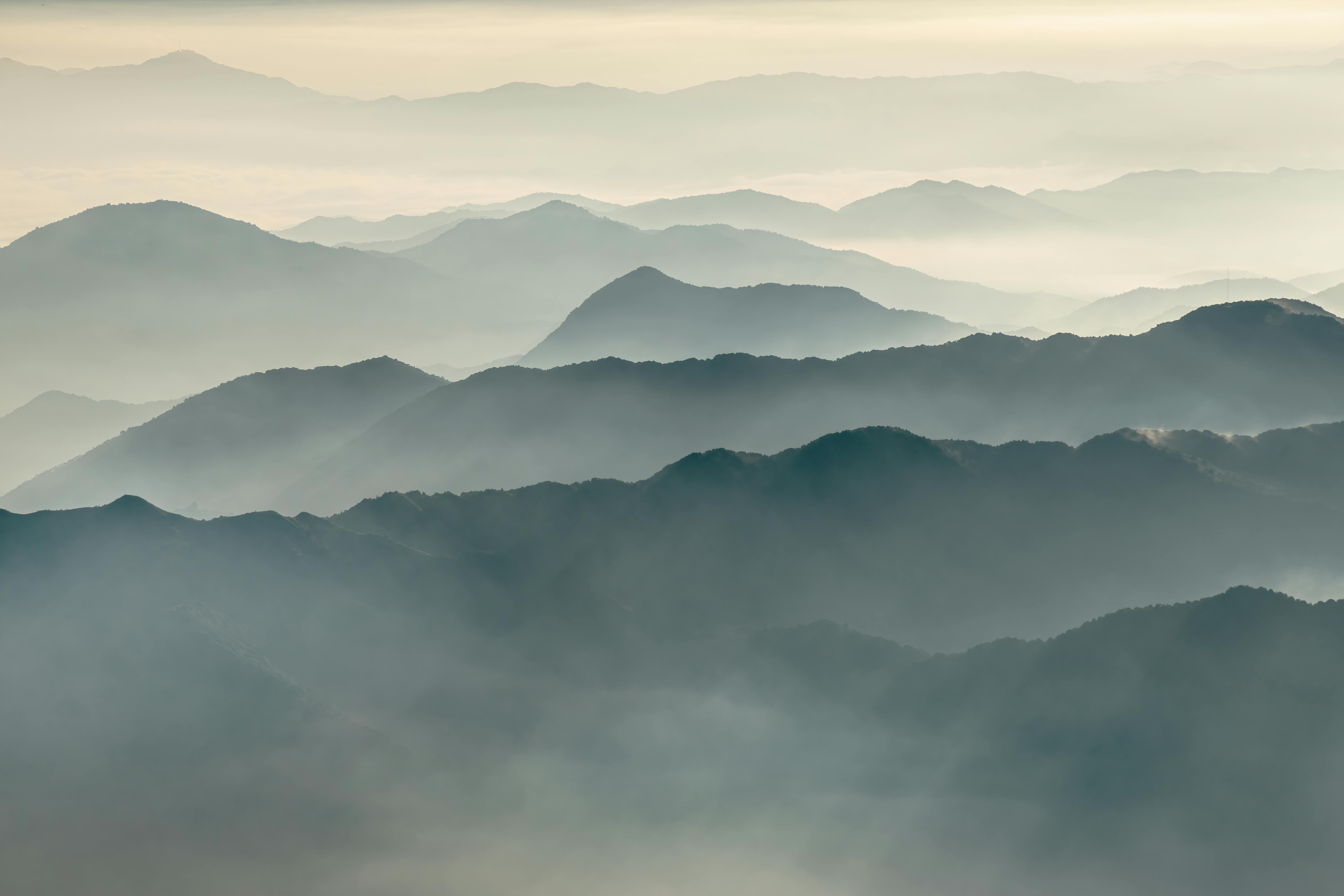 Landscape from a Mountain Peak · Free Stock Photo