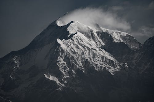 Mountains in Black and White