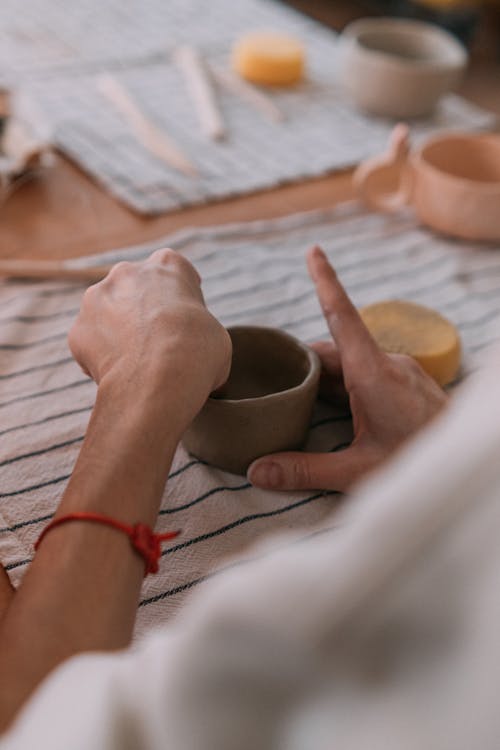 A Person Doing Pottery