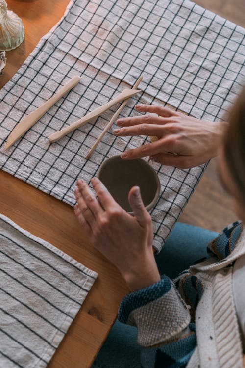 A Person Doing Pottery