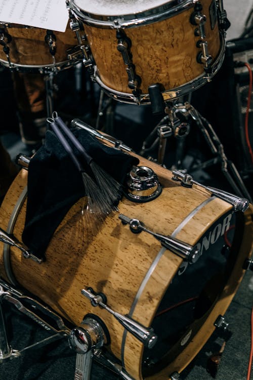 Gratis stockfoto met detailopname, drums, muziek