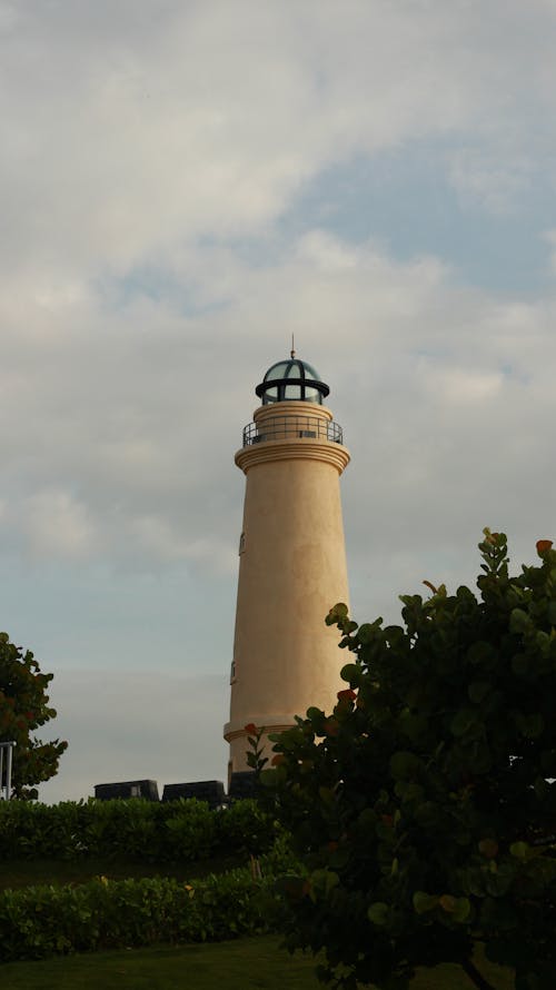 Tall Lighthouse by Day
